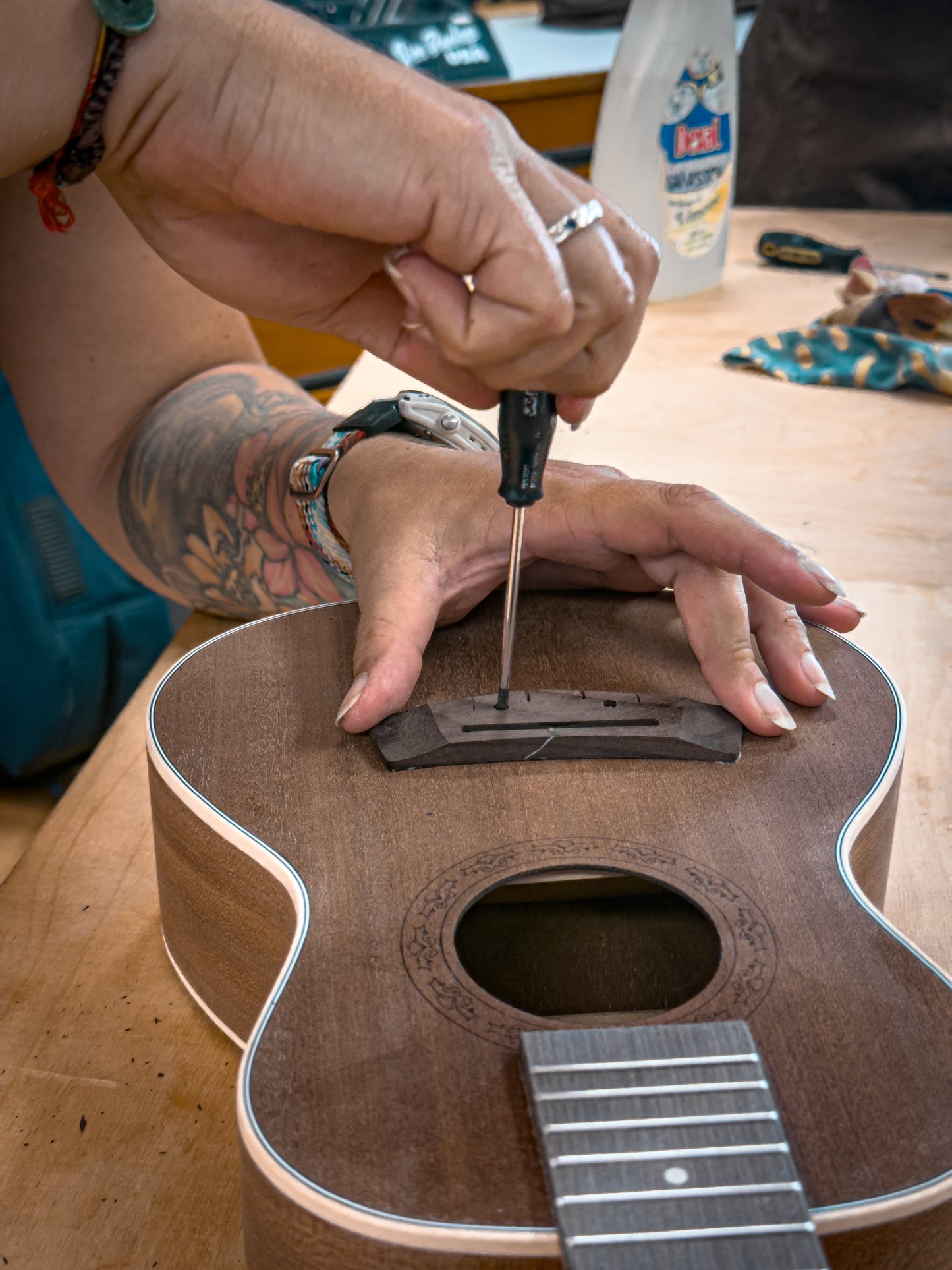 Ukulele Bau- Workshop Südtirol