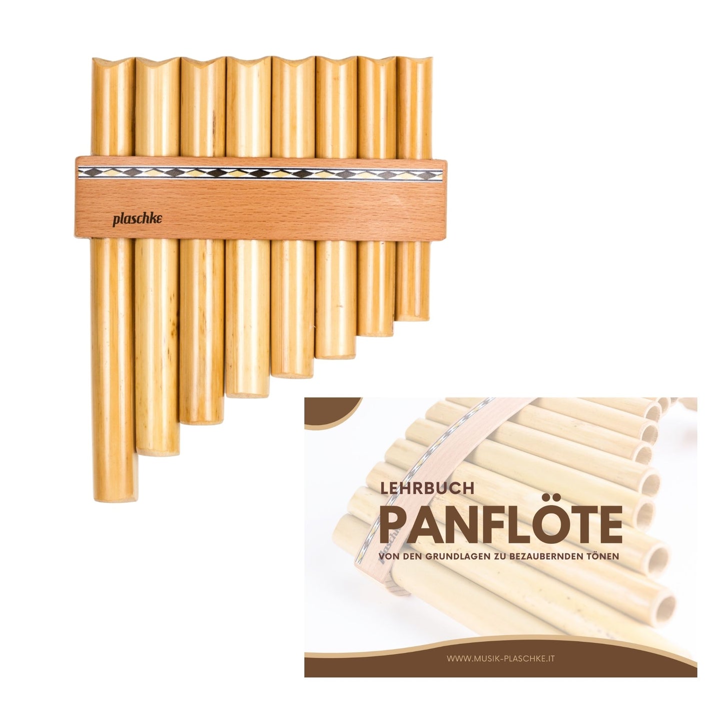 Panflöte „Classic“ – Südtiroler Kunsthandwerk (8-22 Töne)