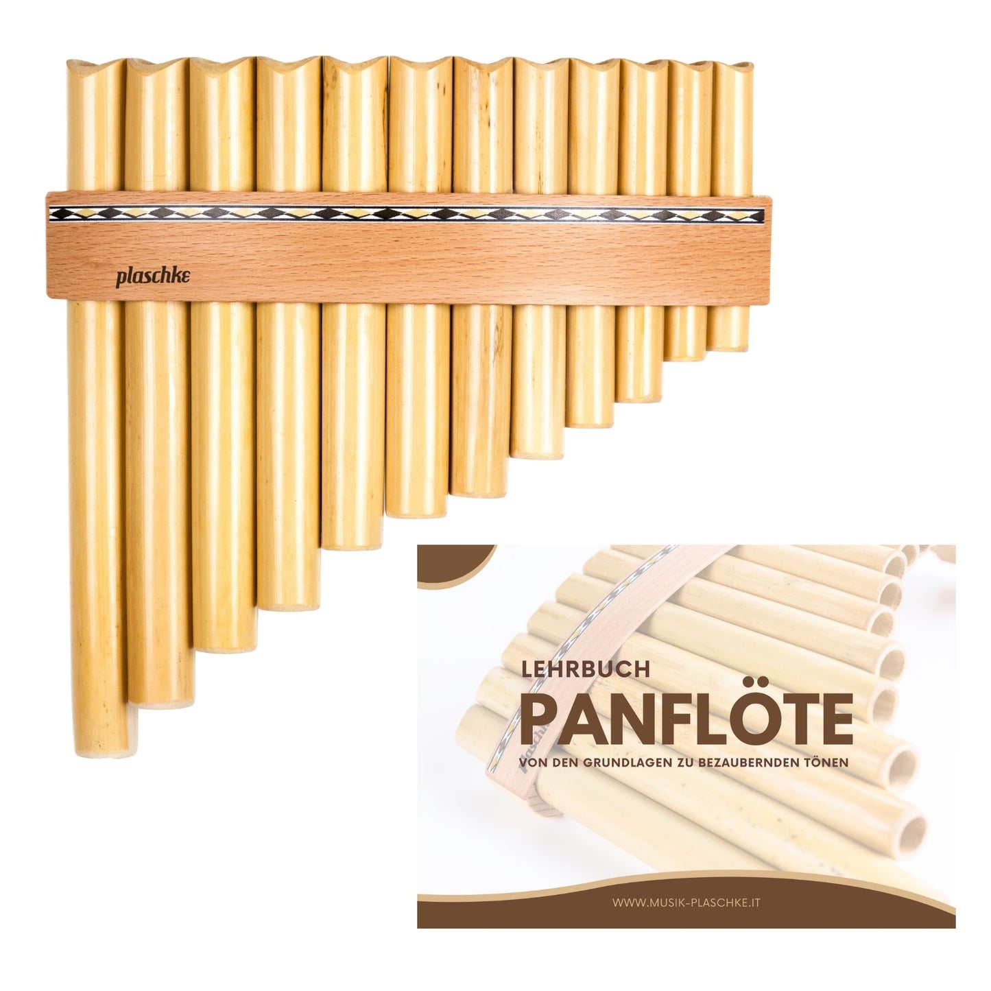 Panflöte „Classic“ – Südtiroler Kunsthandwerk (8-22 Töne)