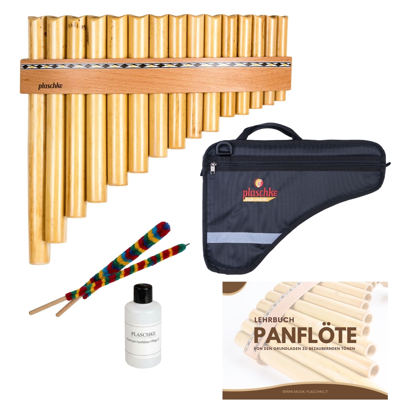 Panflöte „Classic“ – Südtiroler Kunsthandwerk (8-22 Töne)