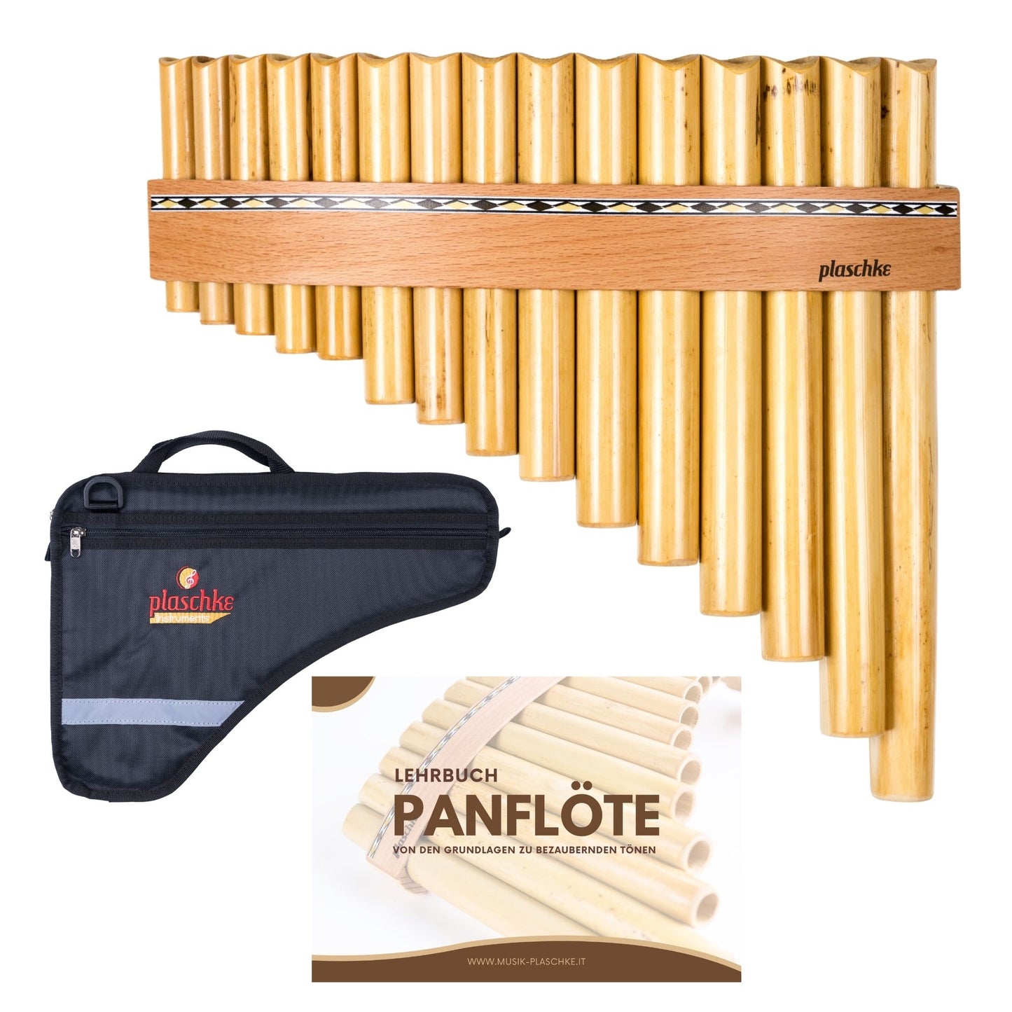 Panflöte „Classic“ – Südtiroler Kunsthandwerk (8-22 Töne)