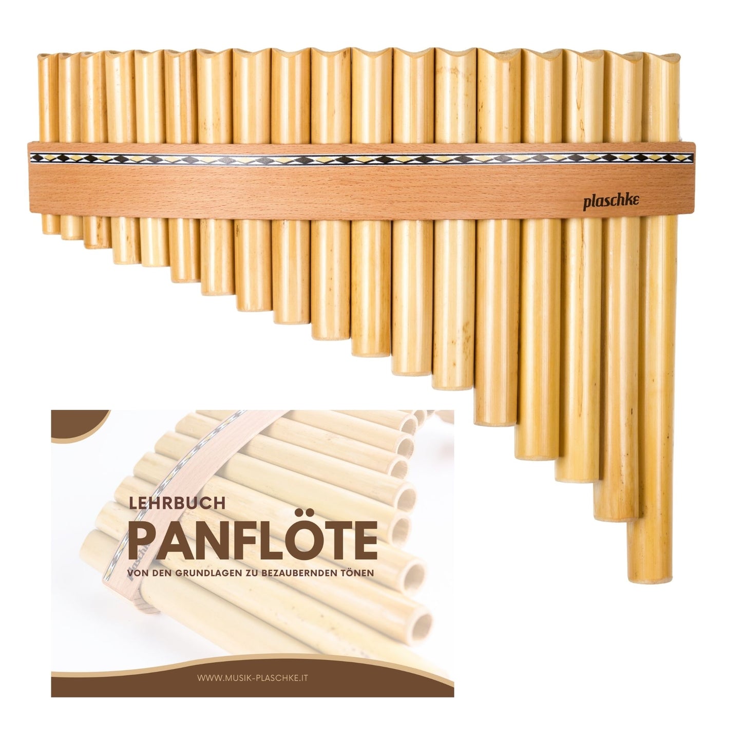 Panflöte „Classic“ – Südtiroler Kunsthandwerk (8-22 Töne)