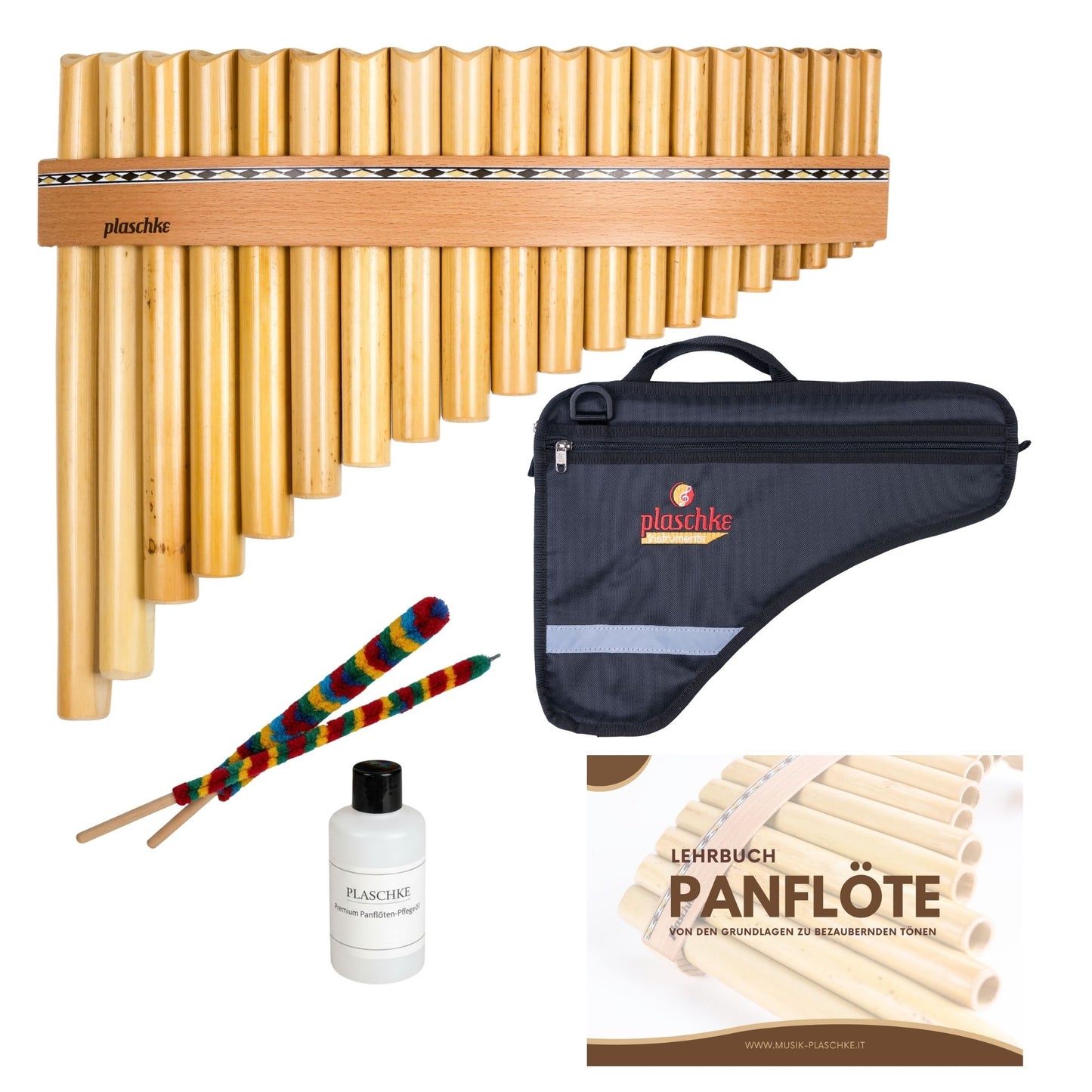 Panflöte „Classic“ – Südtiroler Kunsthandwerk (8-22 Töne)