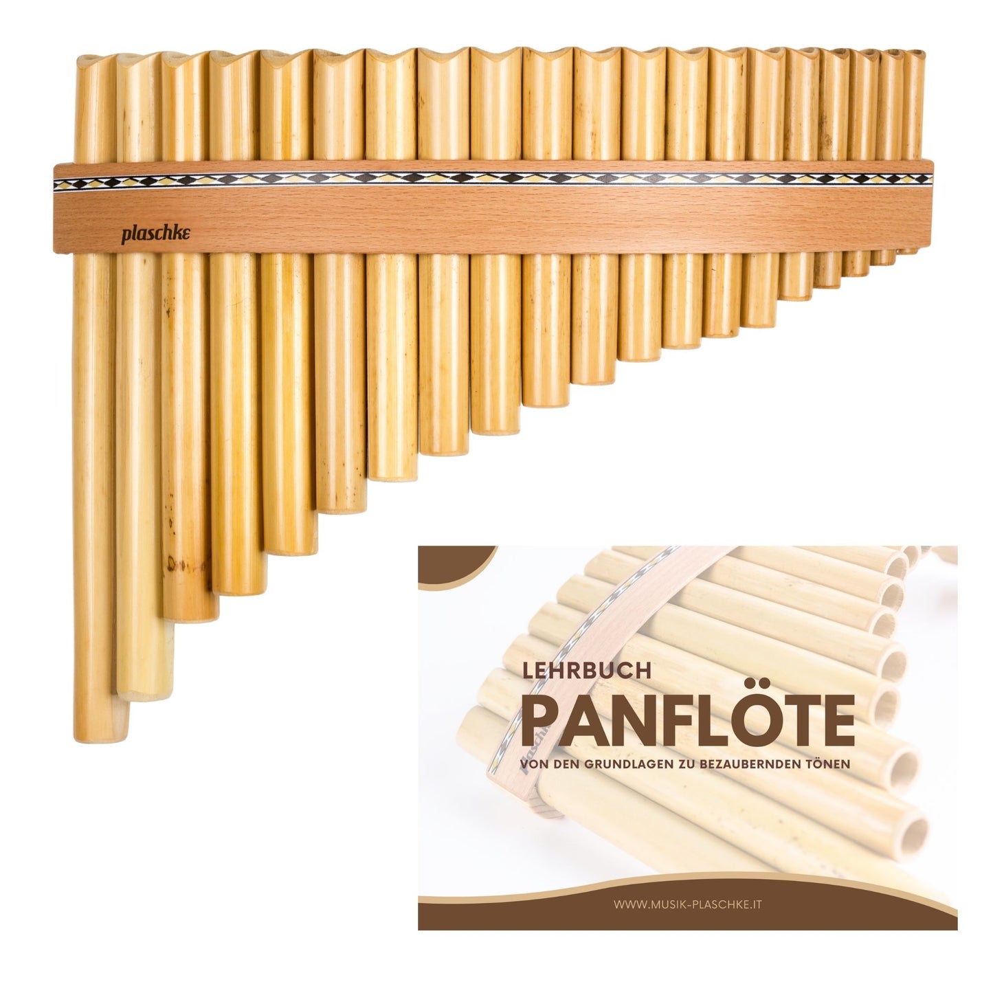 Panflöte „Classic“ – Südtiroler Kunsthandwerk (8-22 Töne)