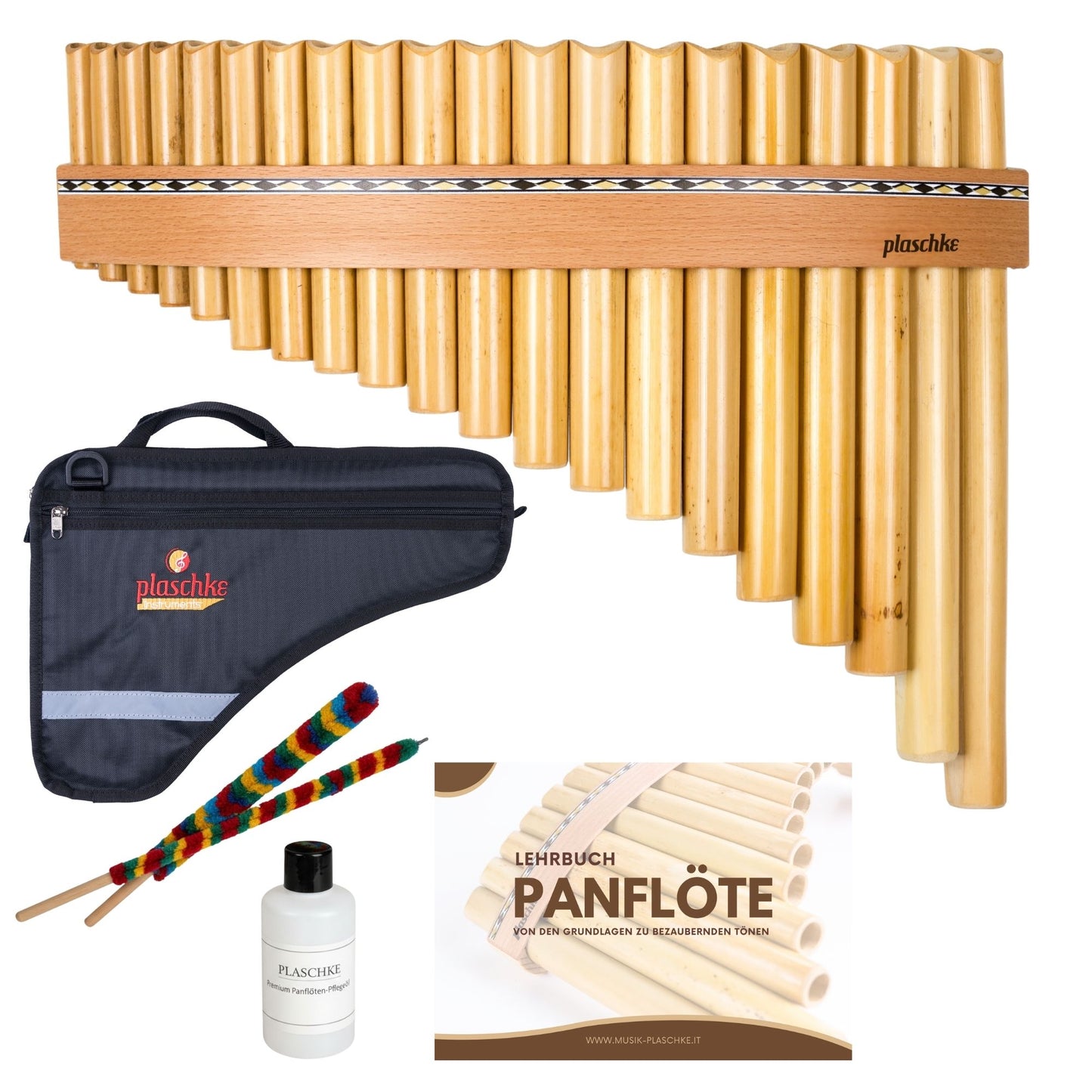 Panflöte „Classic“ – Südtiroler Kunsthandwerk (8-22 Töne)