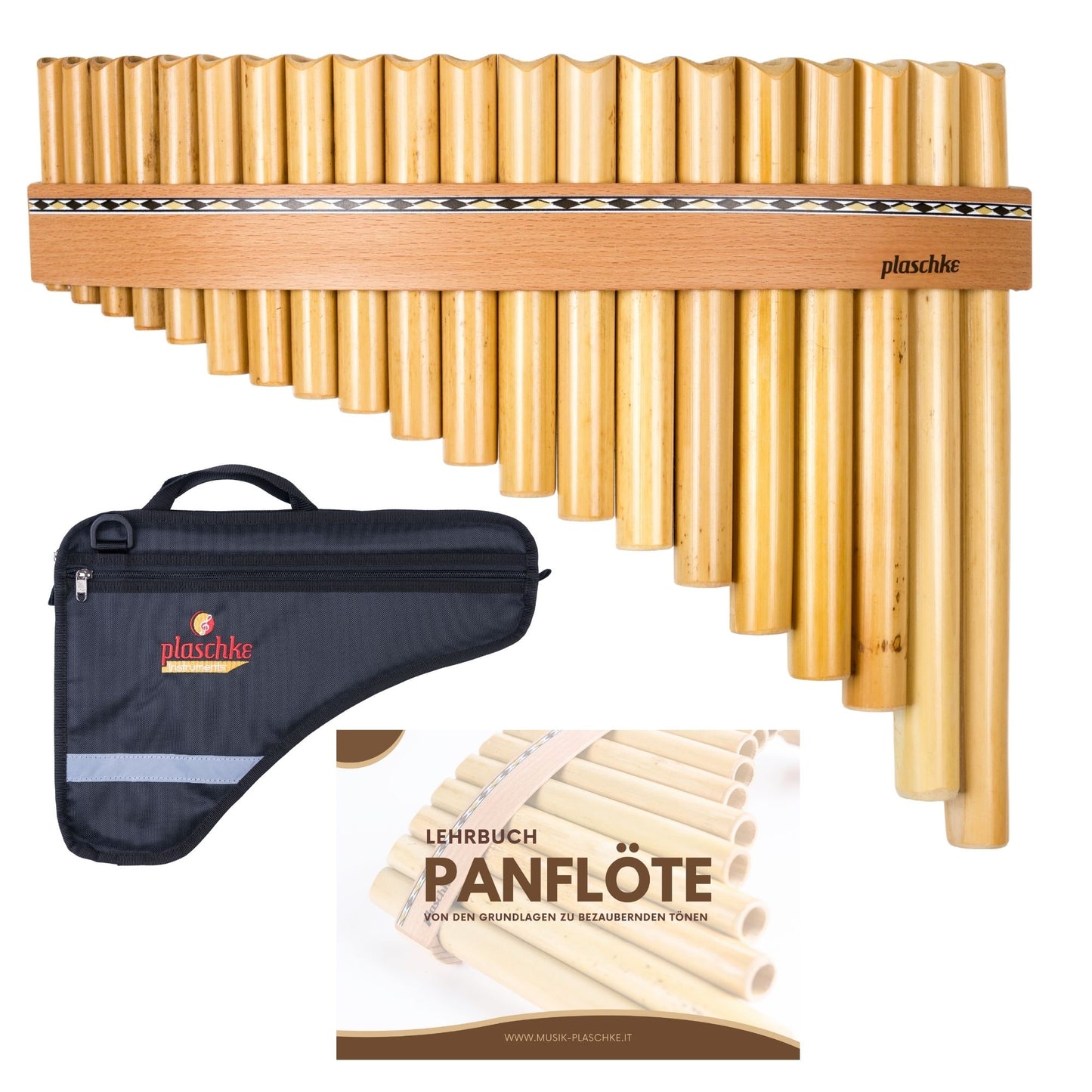 Panflöte „Classic“ – Südtiroler Kunsthandwerk (8-22 Töne)