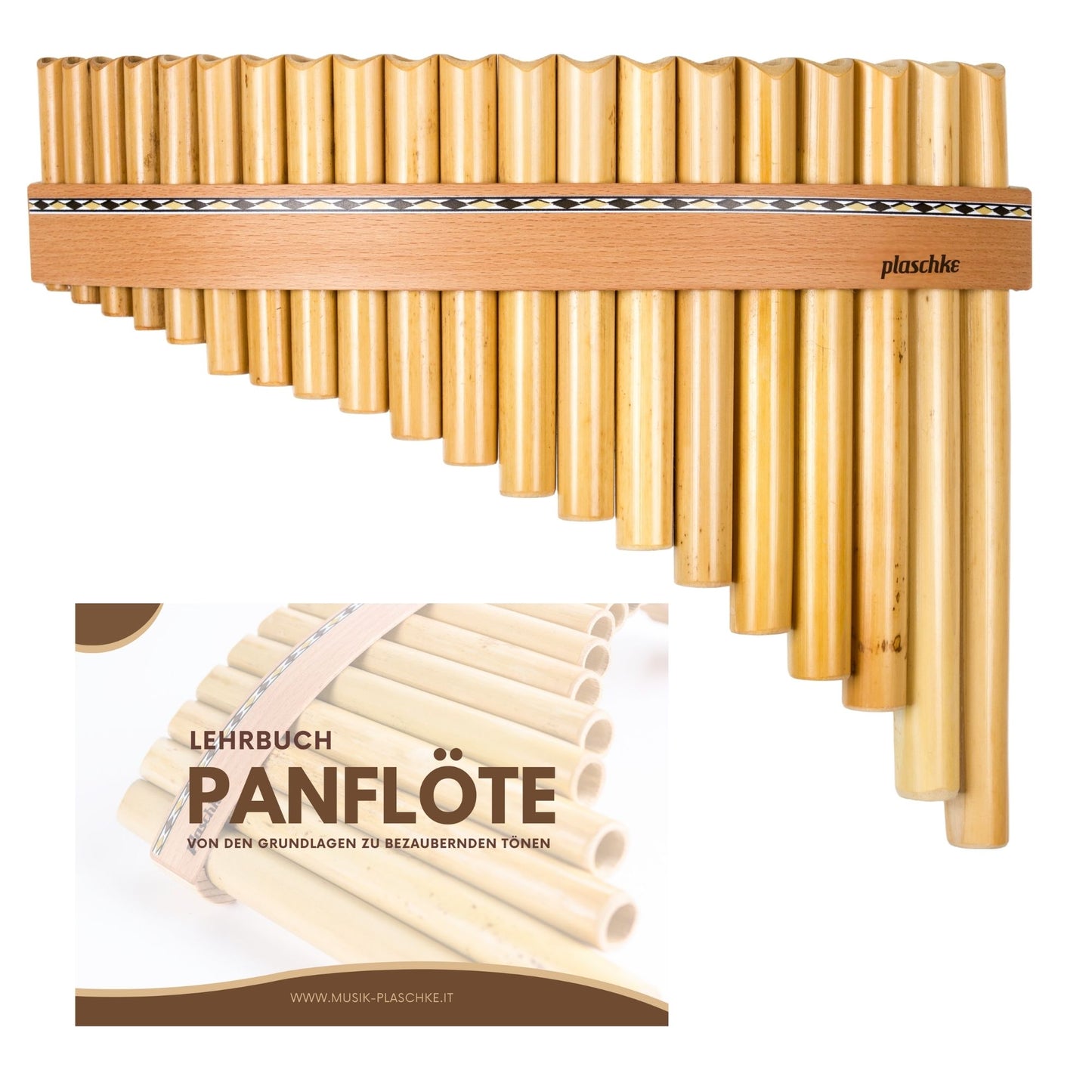 Panflöte „Classic“ – Südtiroler Kunsthandwerk (8-22 Töne)