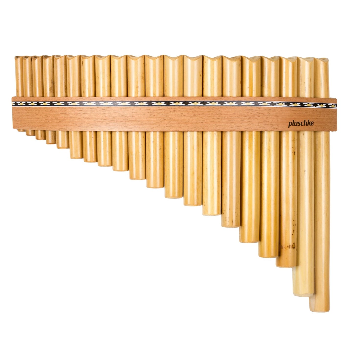 Plaschke Panflöte Serie Classic 20 Töne für Linkshänder – Professionelles Instrument aus Südtirol