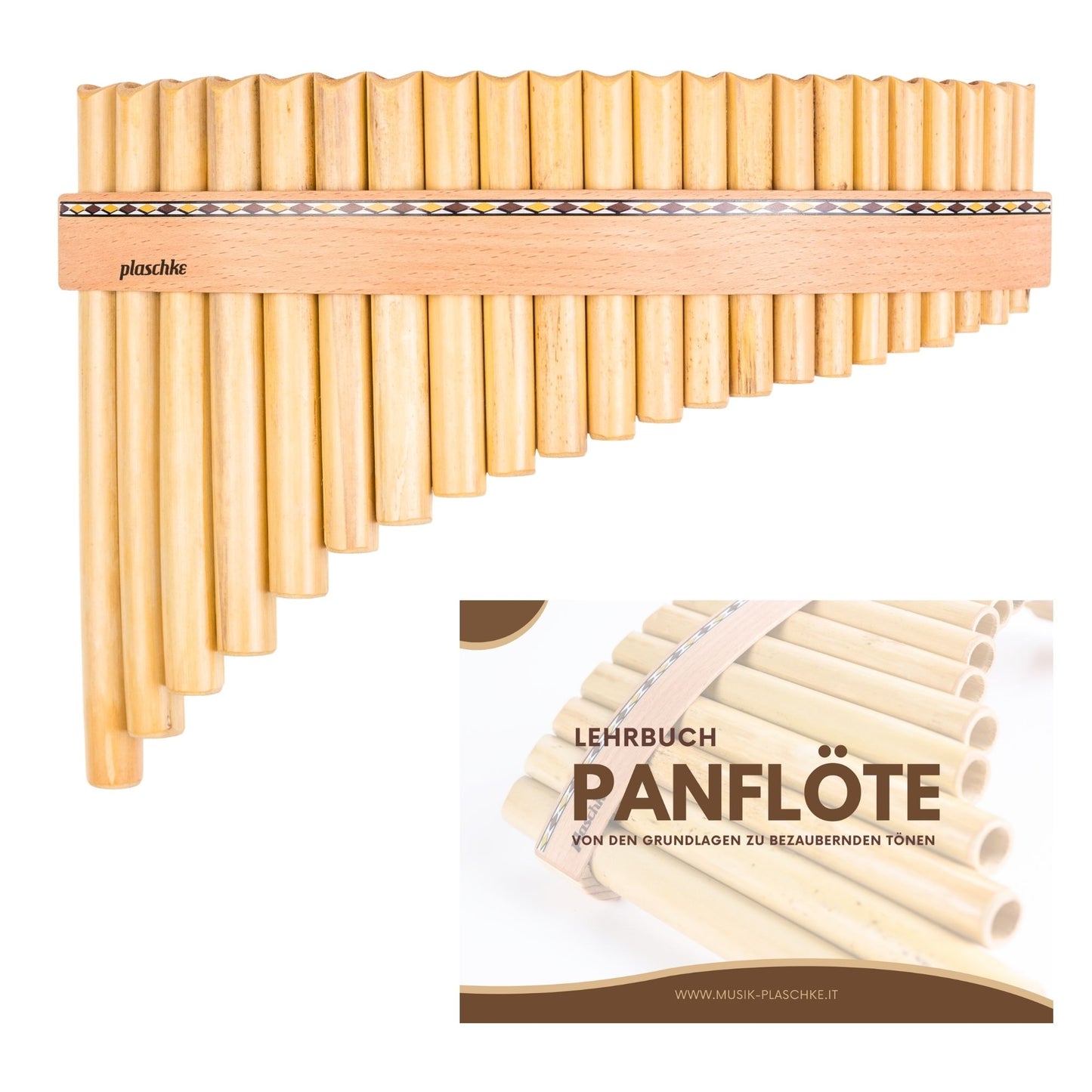 Panflöte „Classic“ – Südtiroler Kunsthandwerk (8-22 Töne)