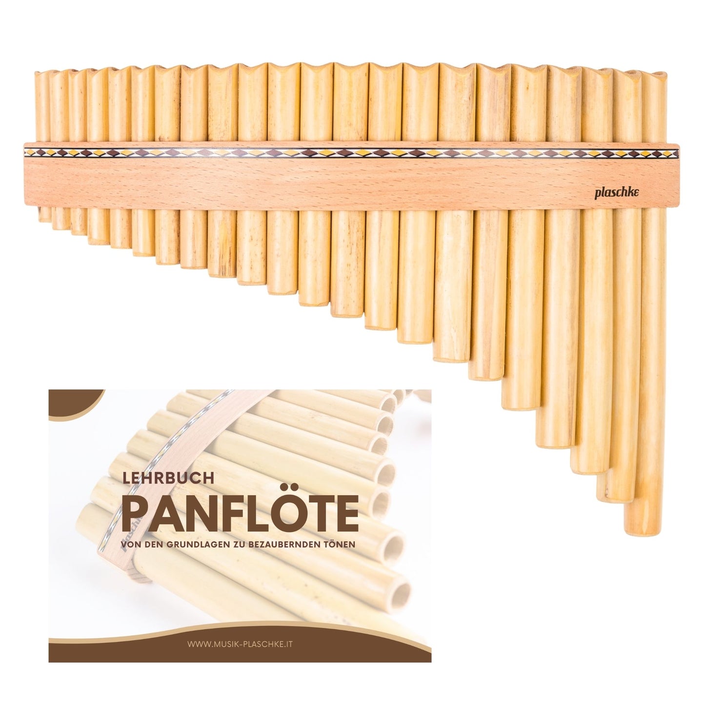 Panflöte „Classic“ – Südtiroler Kunsthandwerk (8-22 Töne)