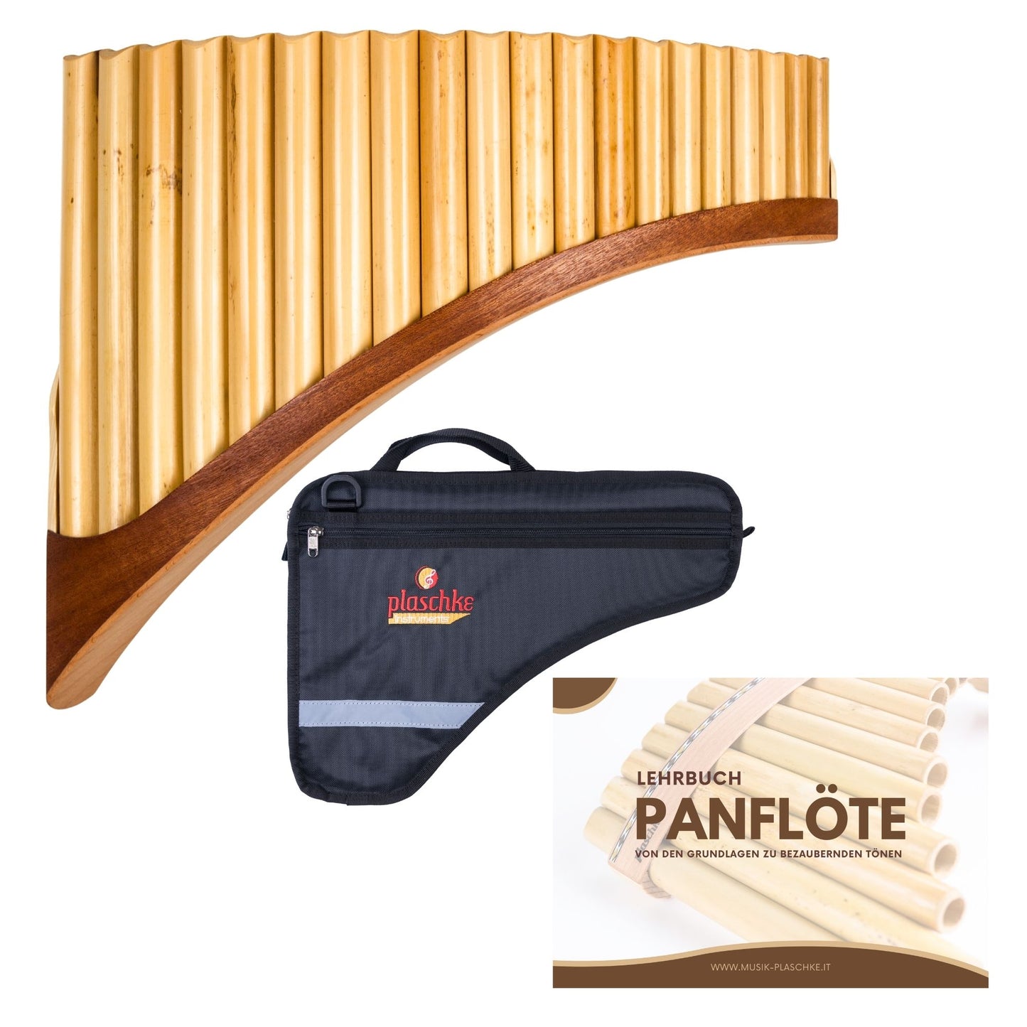 Panflöte „Premium“ – Südtiroler Kunsthandwerk (18-25 Töne)