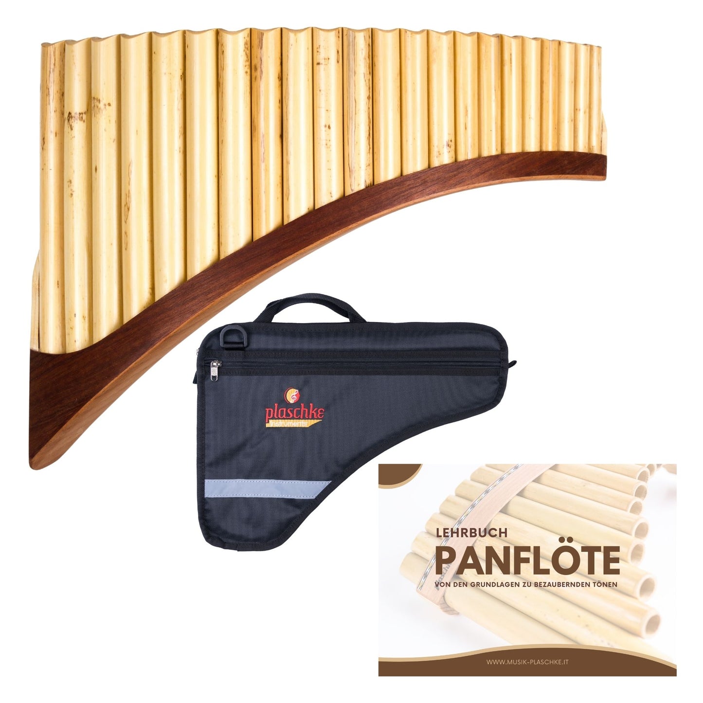Panflöte „Premium“ – Südtiroler Kunsthandwerk (18-25 Töne)