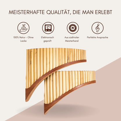 Qualitätsmerkmale Serie Premium: Meisterhandwerk aus Südtirol, edel geölt und perfekte Ansprache