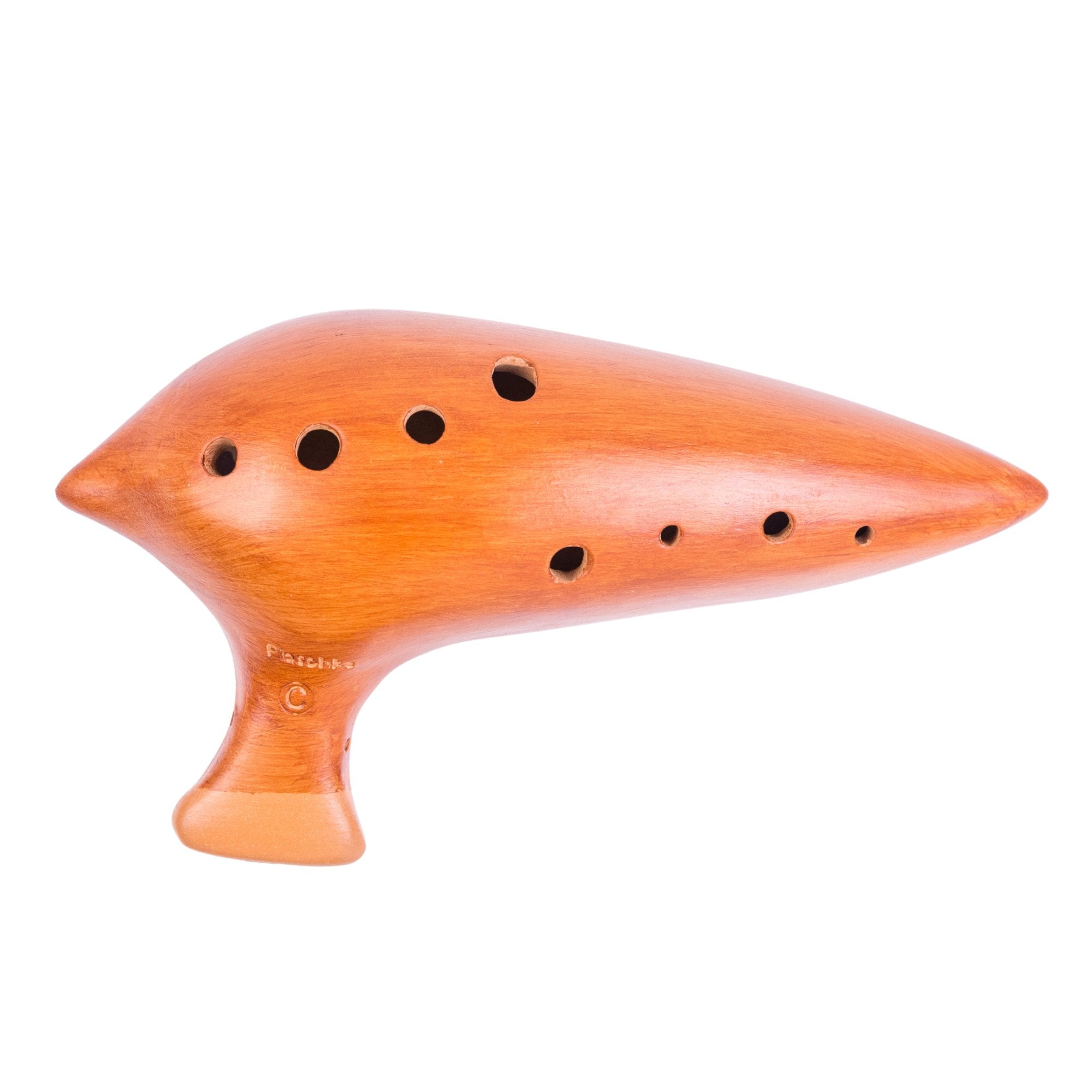 Plaschke オカリナ C調 11穴 テラコッタ ハンドメイド hanaichi_product-