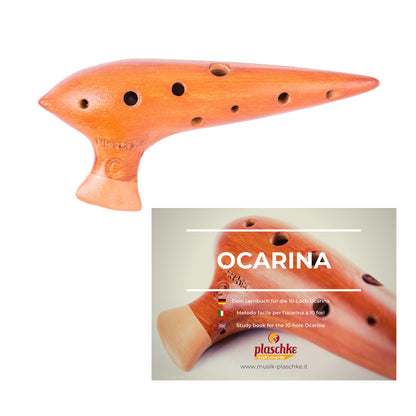 Plaschke Konzert-Okarina aus Terrakotta – Handgefertigt in Südtirol