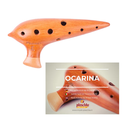 Plaschke Konzert-Okarina aus Terrakotta – Handgefertigt in Südtirol