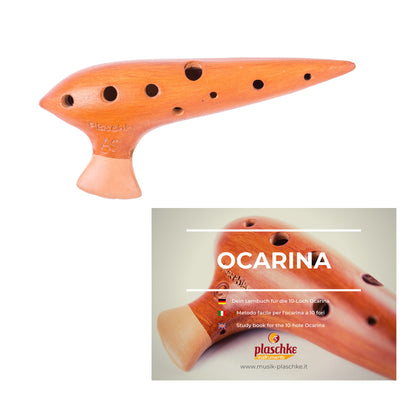 Plaschke Konzert-Okarina aus Terrakotta – Handgefertigt in Südtirol