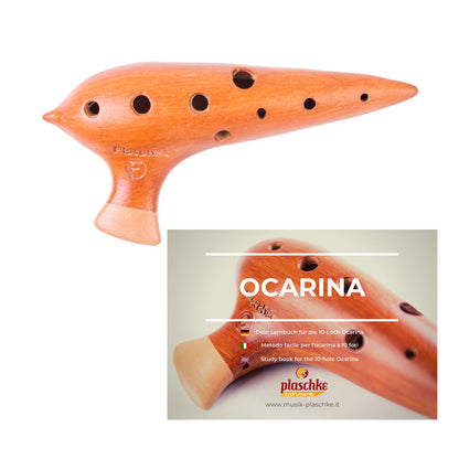 Plaschke Konzert-Okarina aus Terrakotta – Handgefertigt in Südtirol