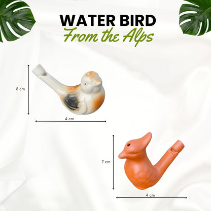 Wasservogel-Pfeife aus Ton – Magische Vogelstimmen-Flöte (Terrakotta)