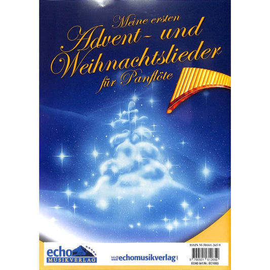 Notenbuch Meine ersten Advents- und Weihnachtslieder für Panflöte von Ulrich Herkenhoff